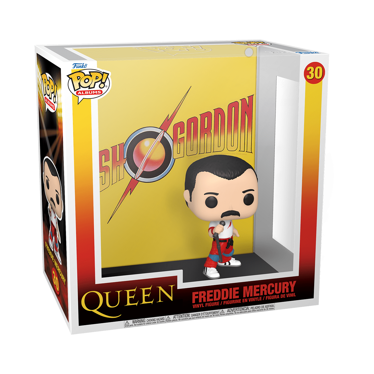 Funko Pop Album Freddie Mercury 30 Flash Gordon Queen