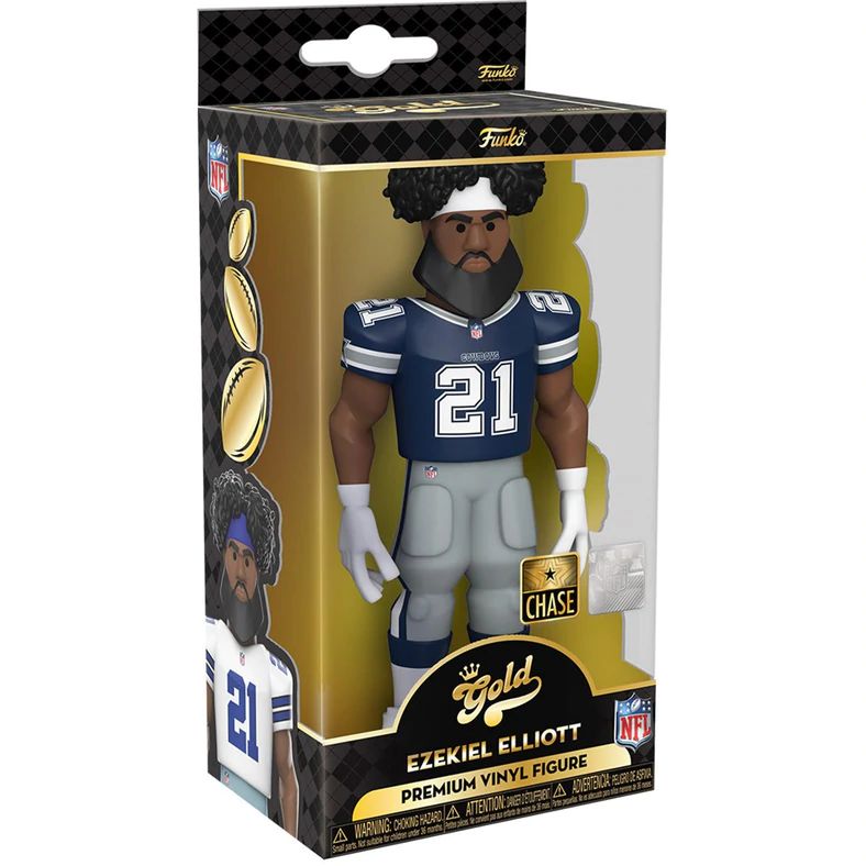 Funko Gold Ezekiel Elliott NFL Cowboys Dallas