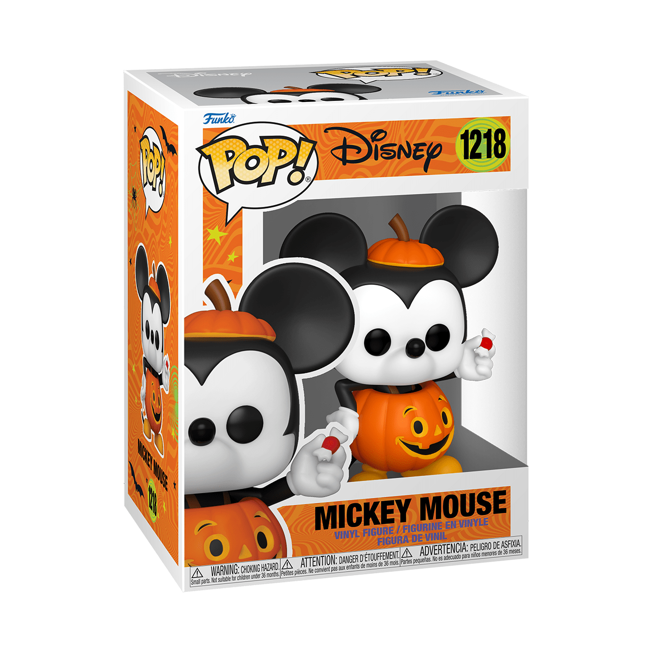 Funko Pop Disney Mickey Mouse Calabaza 1218 Halloween