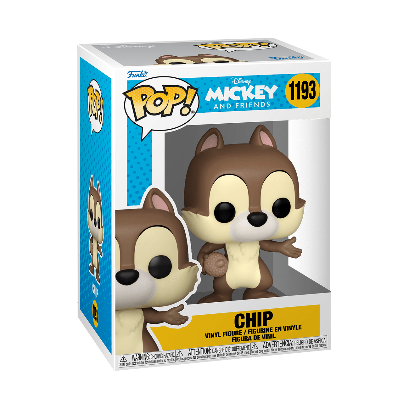 Funko Pop Disney Chip 1193 Mickey Mouse And Friends