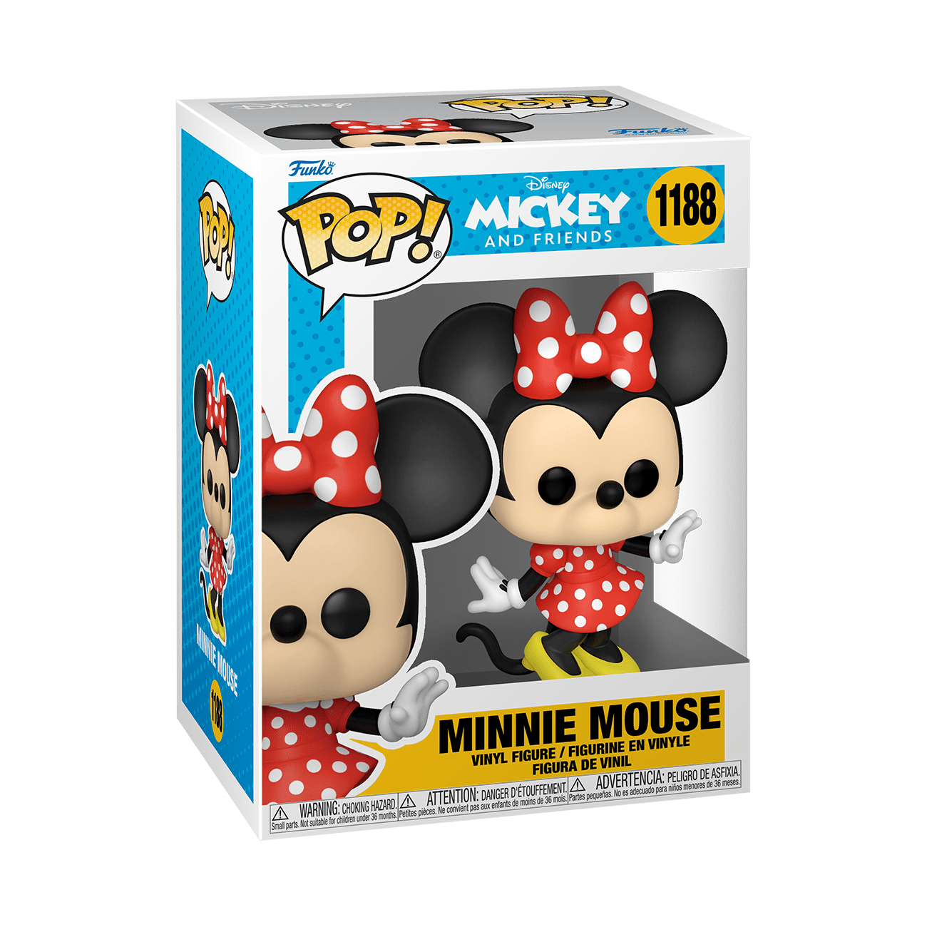 Funko Pop Disney Minnie Mouse 1188 Mickey Mouse And Friends