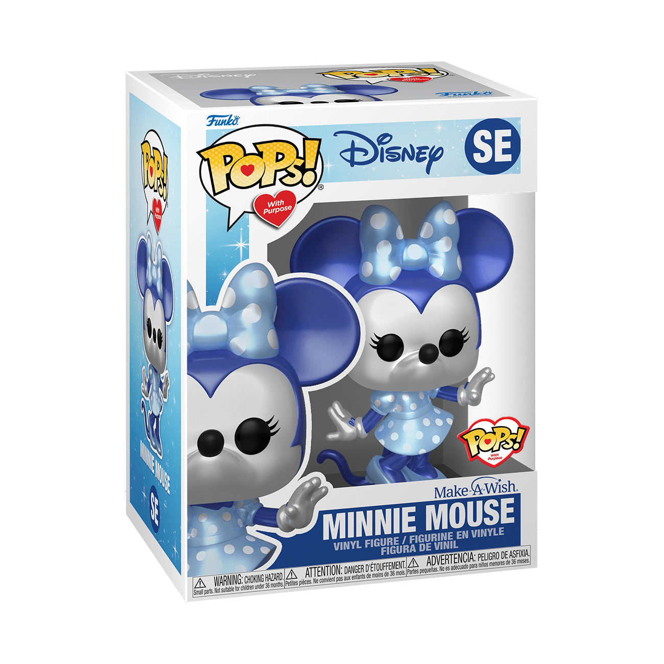 Funko Pop Minnie Mouse Metallic Disney Make A Wish