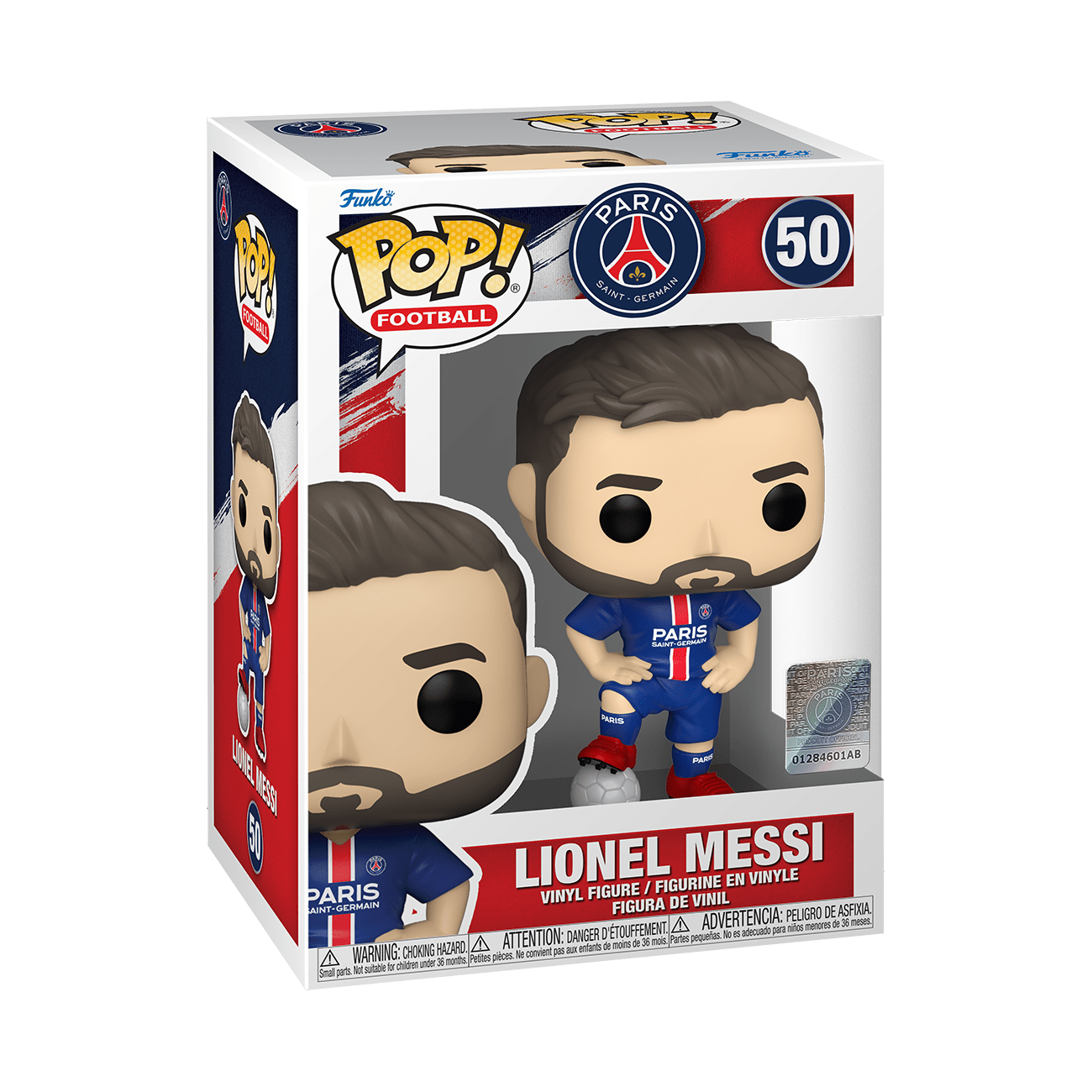 Funko Pop Lionel Messi 50 Paris Saint Germain Football
