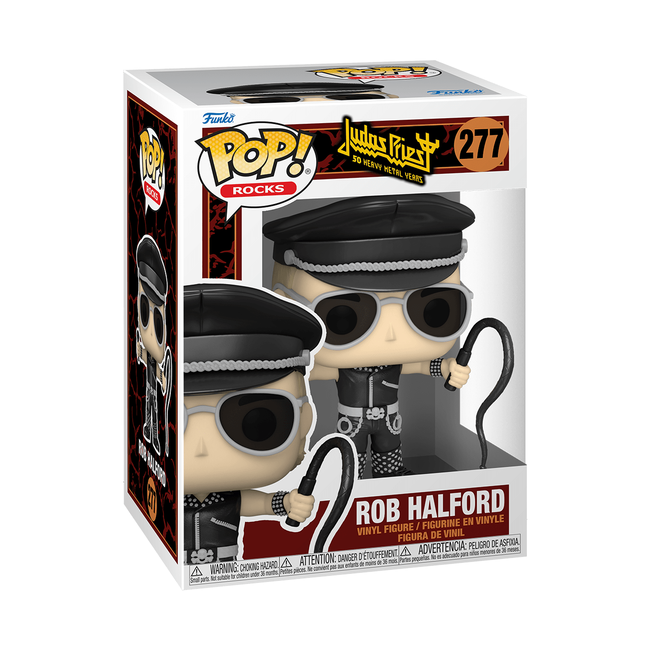 Funko Pop Rob Halford 277 Judas Priest 50 Heavy Metal Years