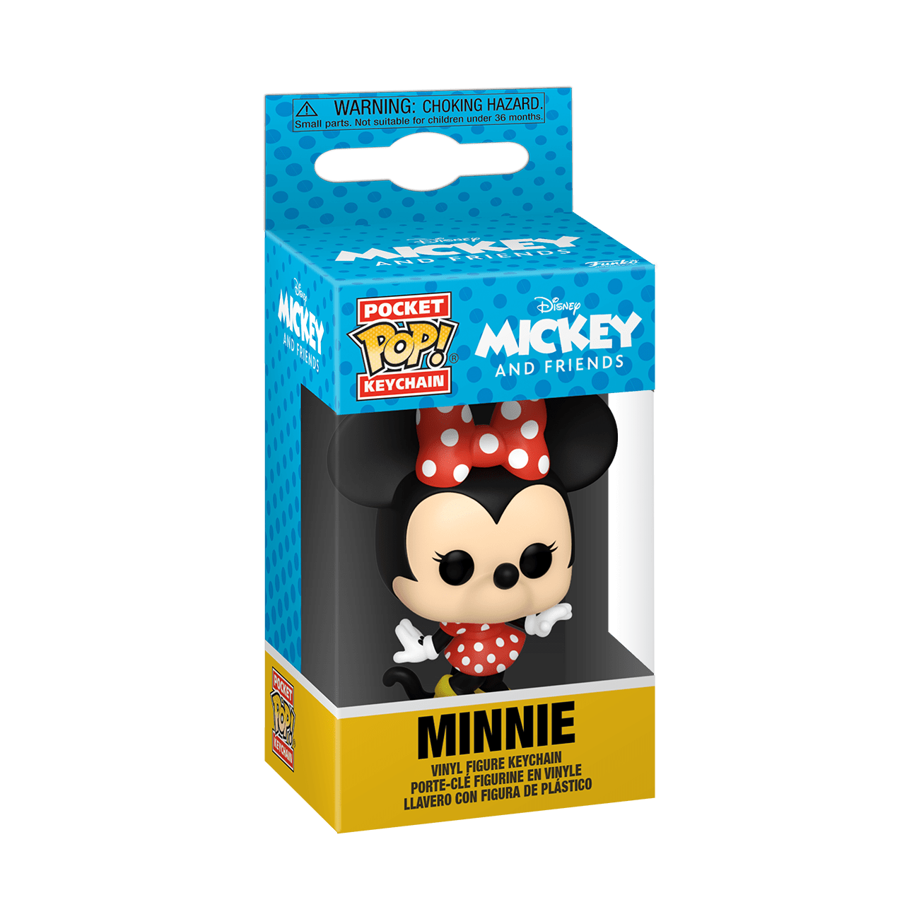 Funko Pocket Pop Keychain Disney Minnie Mickey Mouse And Friends