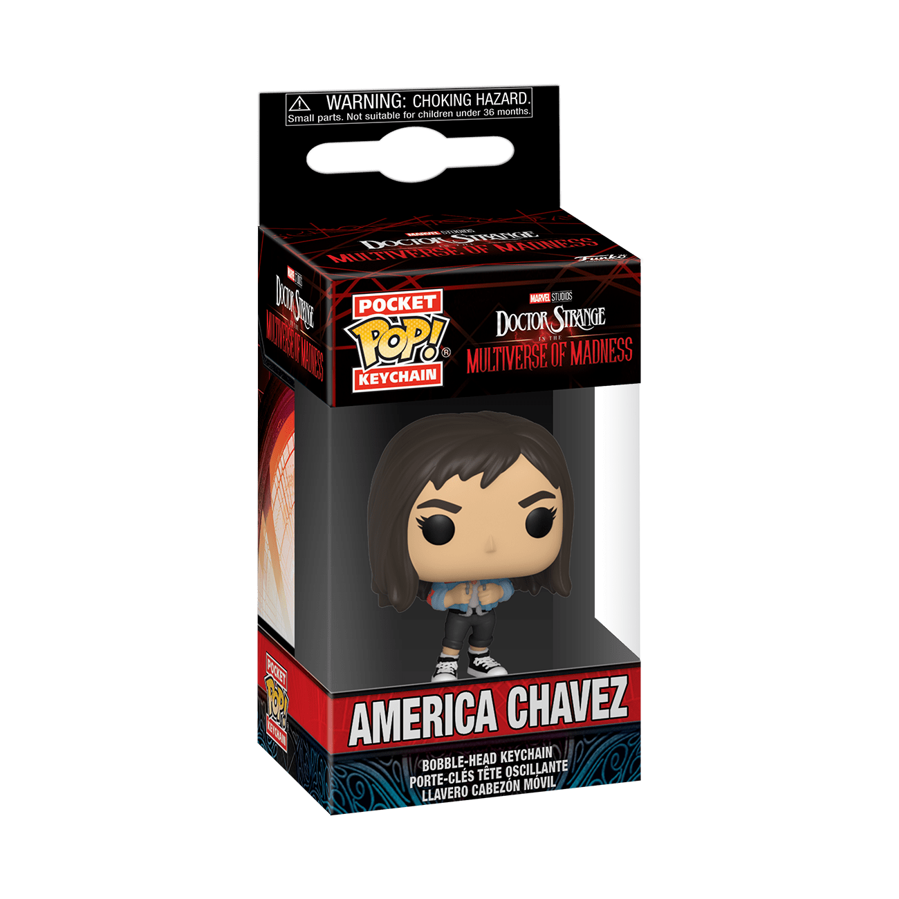 Funko Pocket Pop Keychain : Doctor Strange Multiverse Of Madness - America Chavez