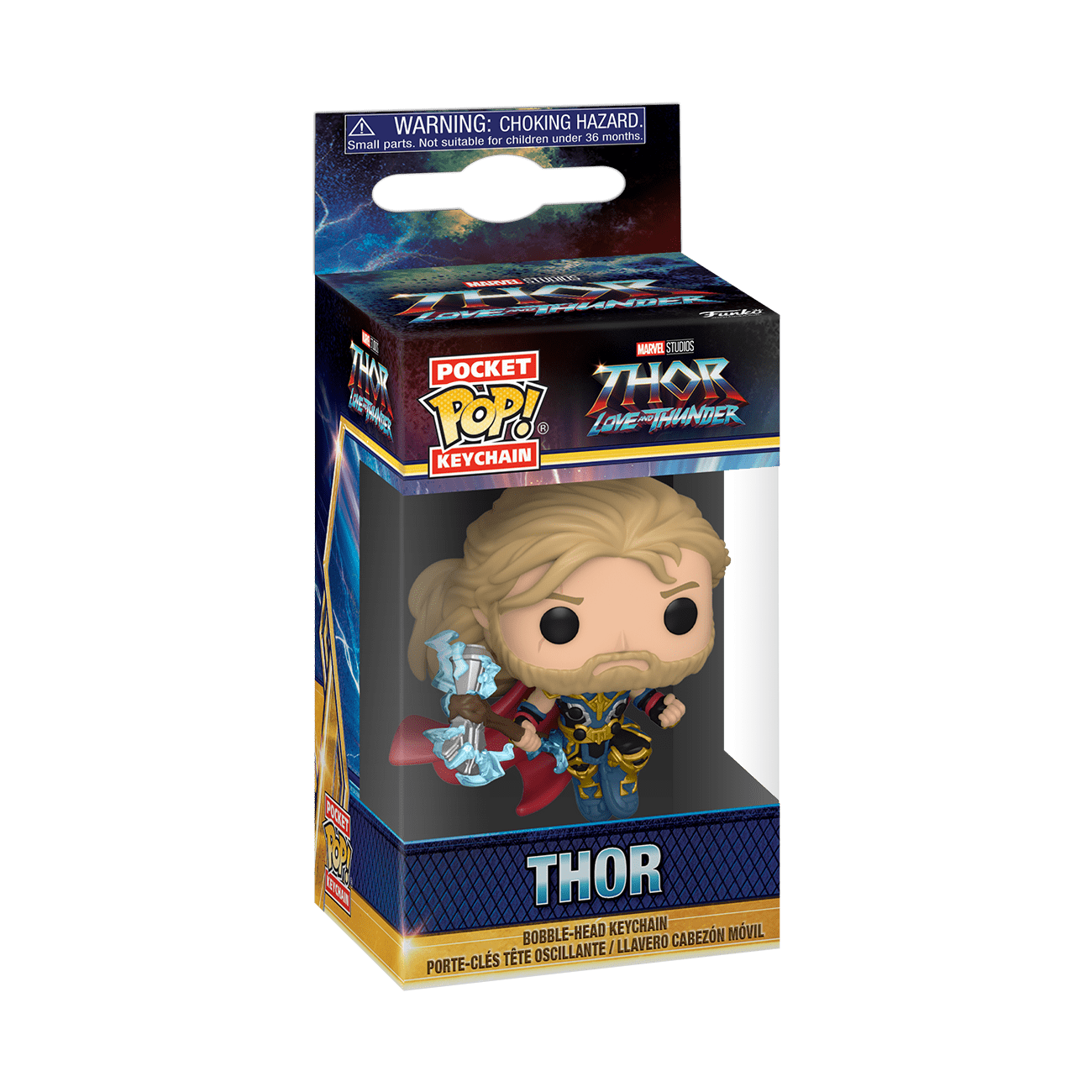 Funko Pocket Pop Keychain Thor Marvel Thor Love And Thunder