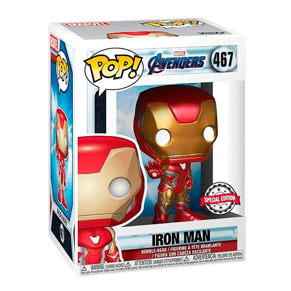 Funko Pop Marvel Iron Man 467 Avengers Exclusivo
