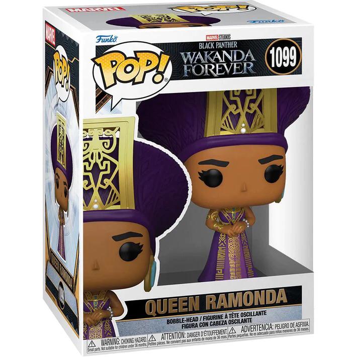 Funko Pop Marvel Reina Ramonda 1099 Black Panther Wakanda Forever