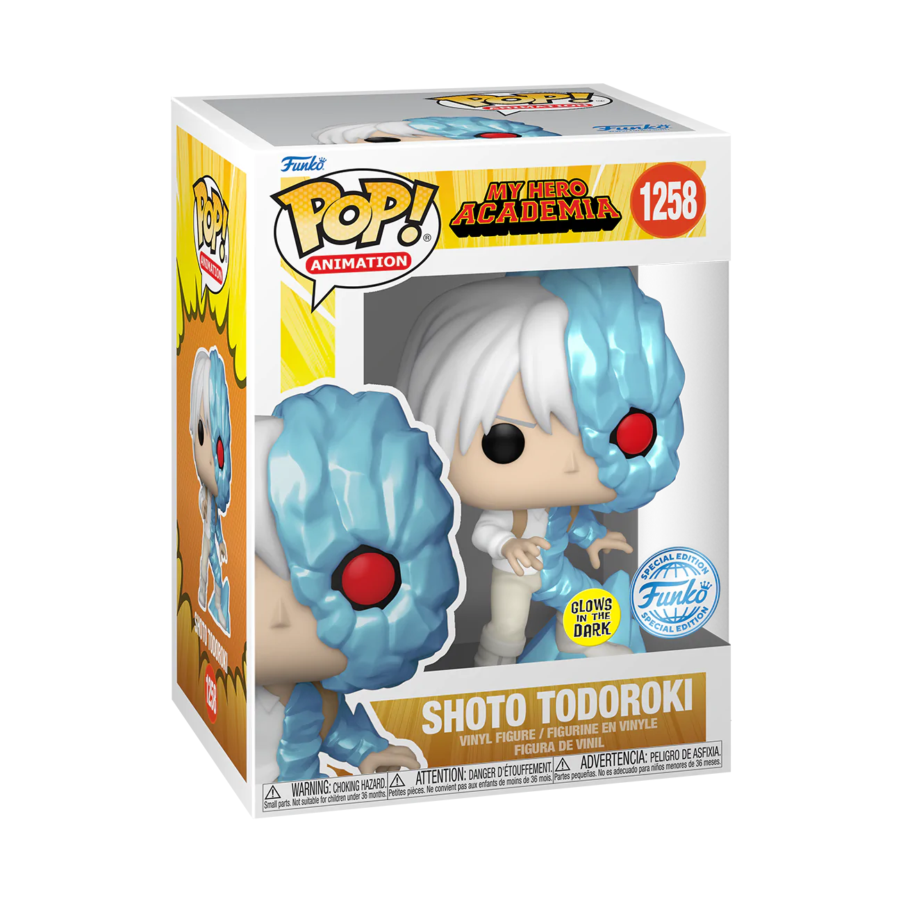Funko Pop Shoto Todoroki 1258 My Hero Academia Glow Exclusivo
