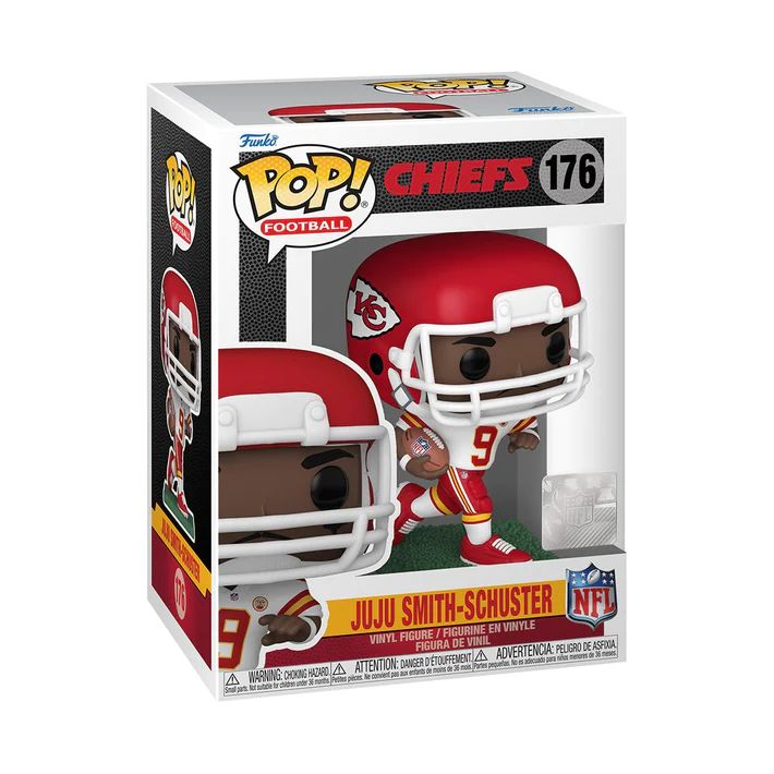 Funko Pop NFL JuJu Smith Schuster 176 Chiefs Kansas City