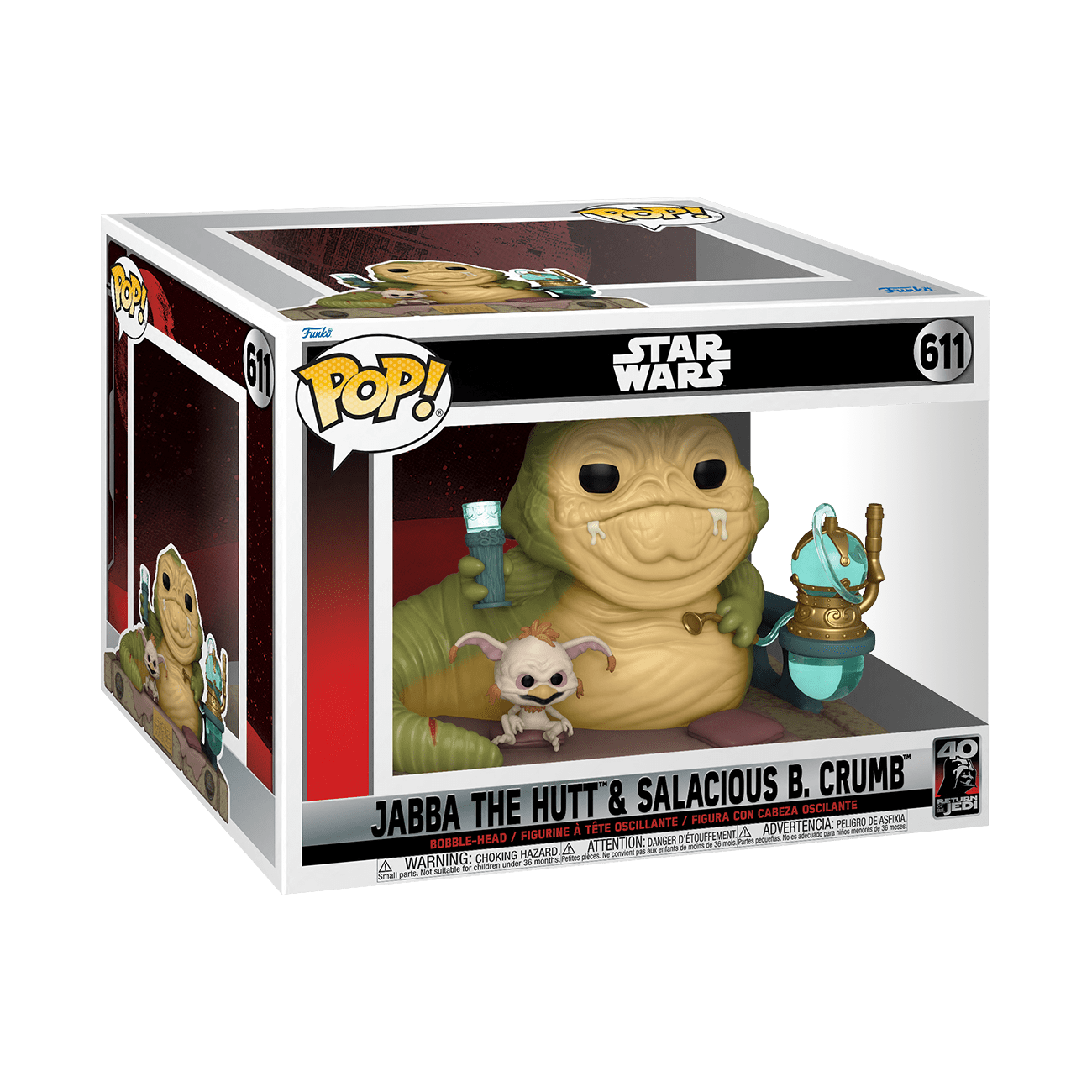 Funko Pop Star Wars Jabba The Hutt 611 40 Aniversario