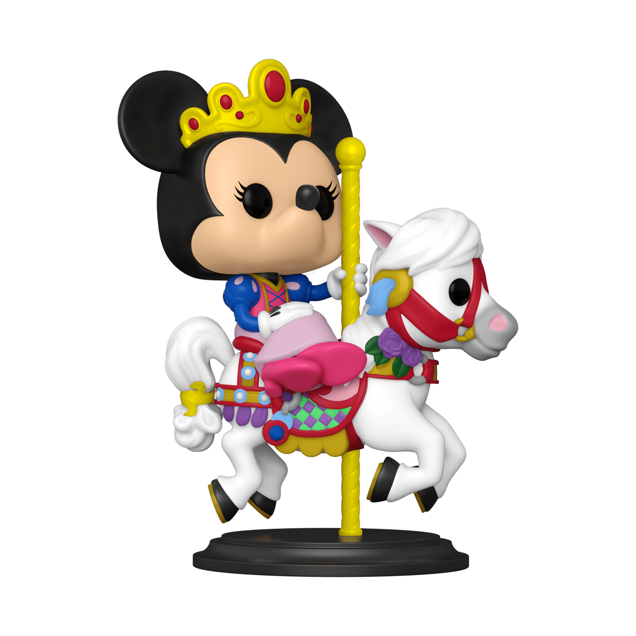 Funko Pop Minnie Mouse En Carrusel 1251 Walt Disney World 50 Aniversario