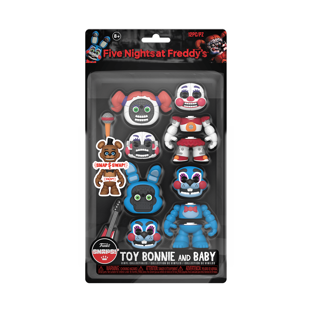 Funko Snap Five Nights At Freddys Toy Bonnie y Baby 2 Pack