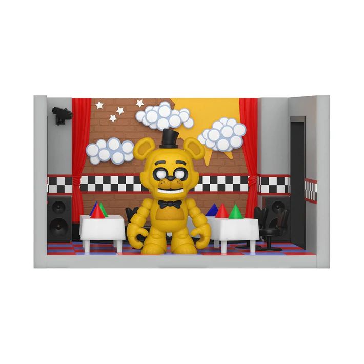 Funko Snap Five Nights At Freddys Freddy Dorado Con Escenario