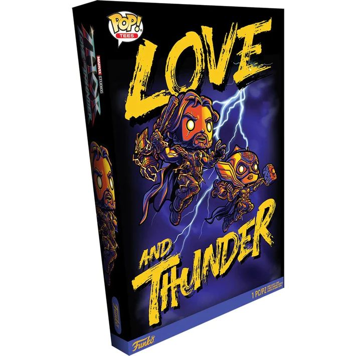Funko Tee Marvel Thor Love And Thunder Thor y Mighty Thor