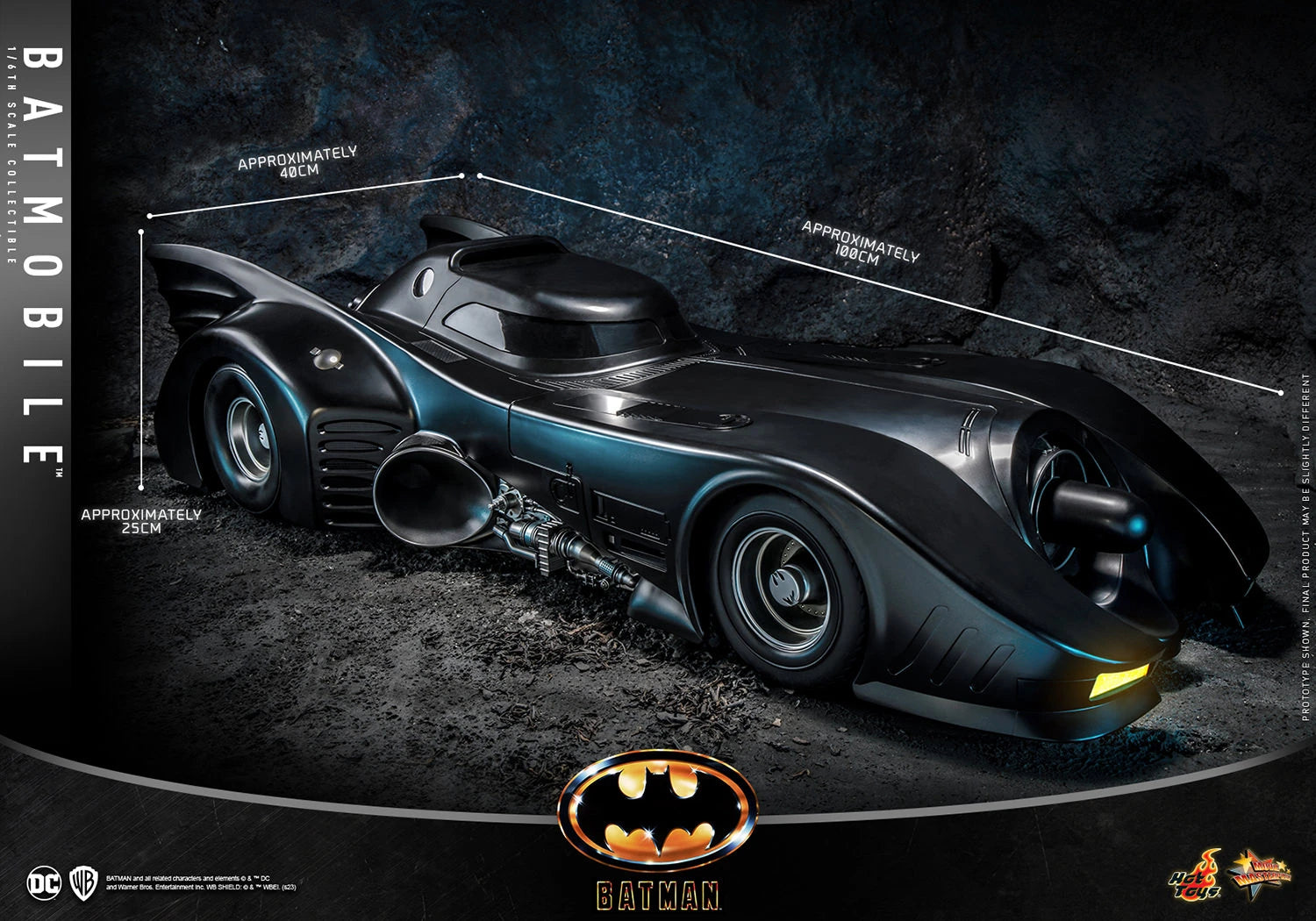 Hot Toys DC Batmobile Batman
