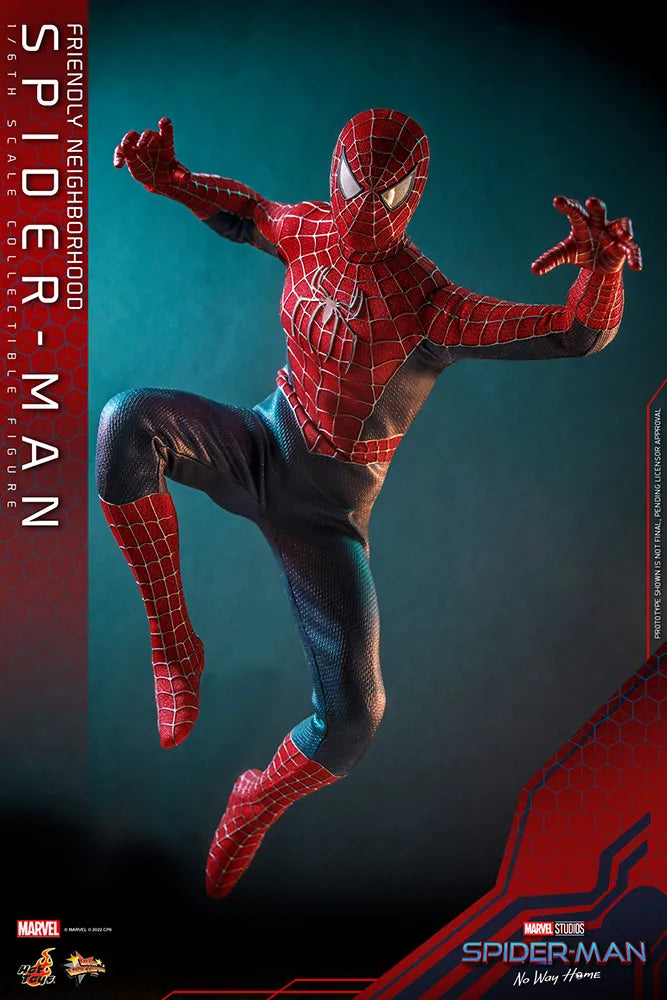 Hot Toys Marvel Spider Man Friendly Neighborhood No Way Home