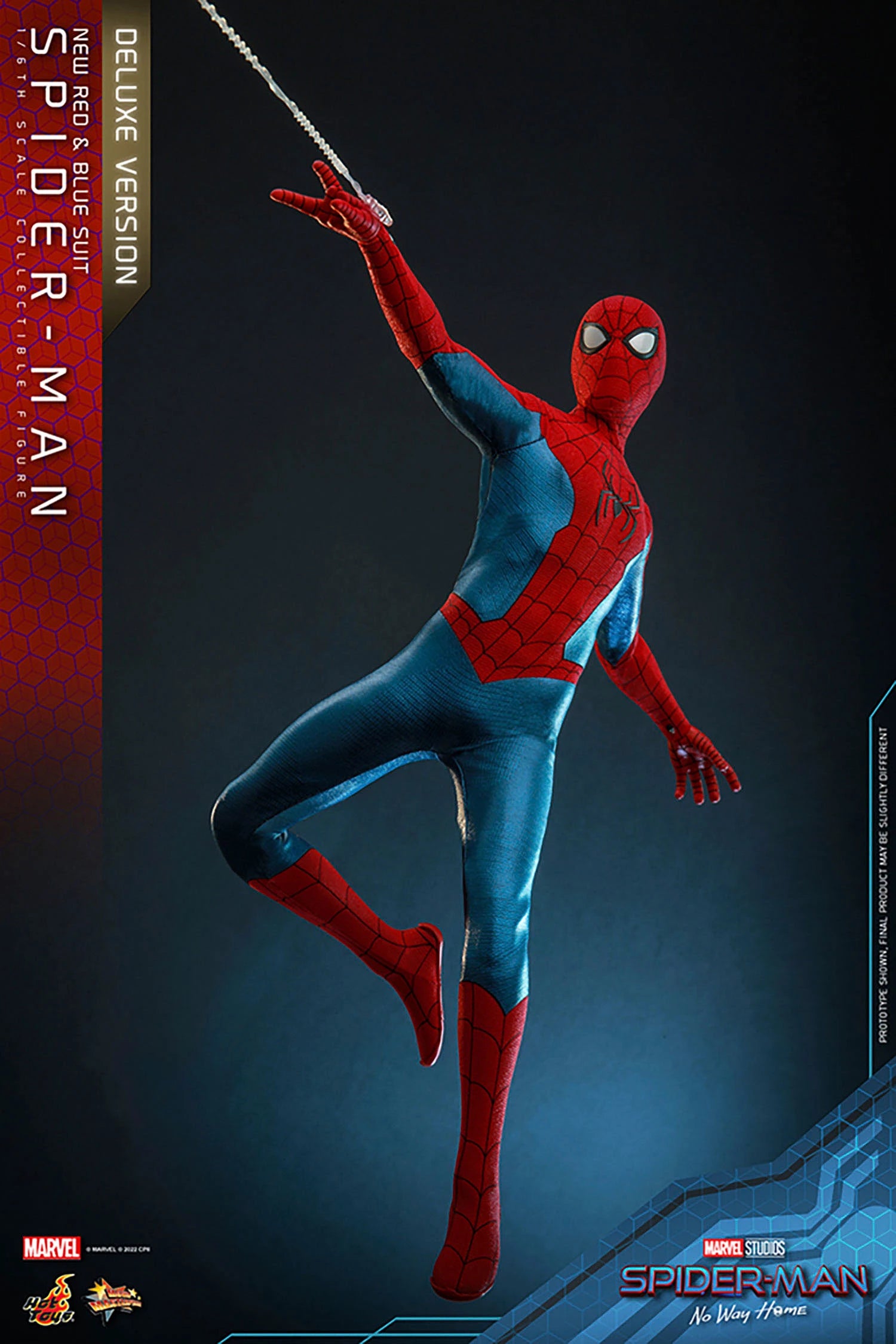Hot Toys Marvel Spider Man New Red And Blue Suit Deluxe Version