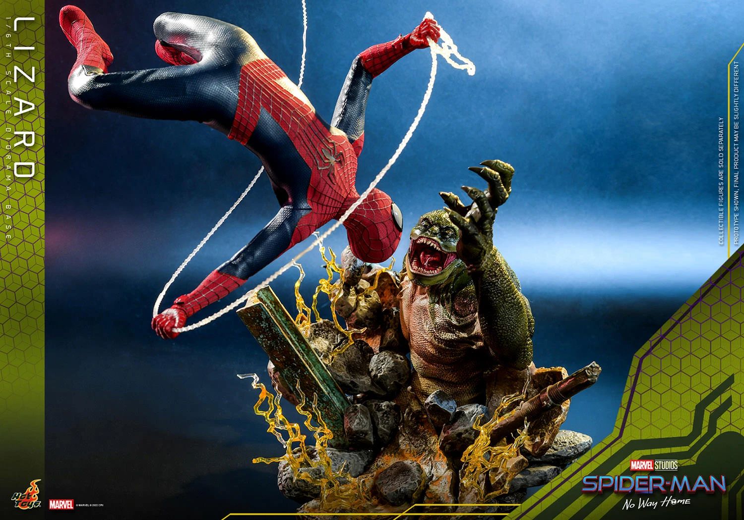 Hot Toys Marvel Spider Man The Amazing Spider Man Lizard Diorama Base