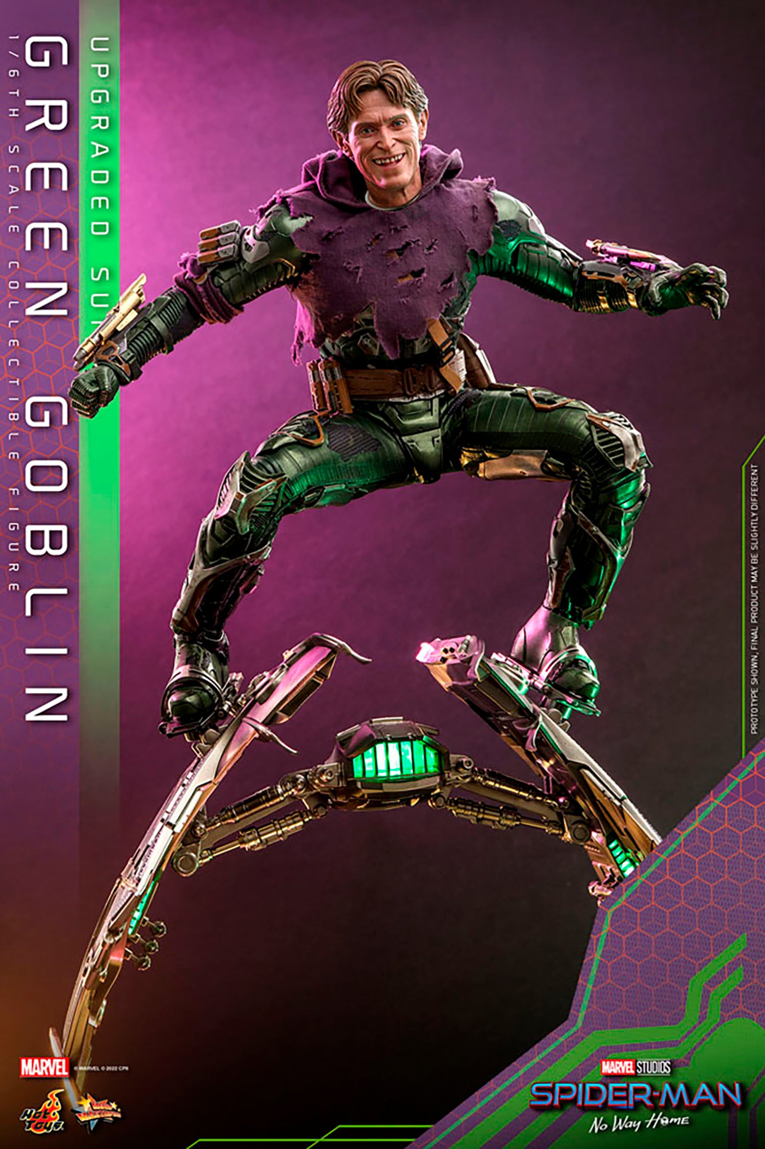 Hot Toys Marvel Green Goblin Upgraded Suit Spider Man No Way Home