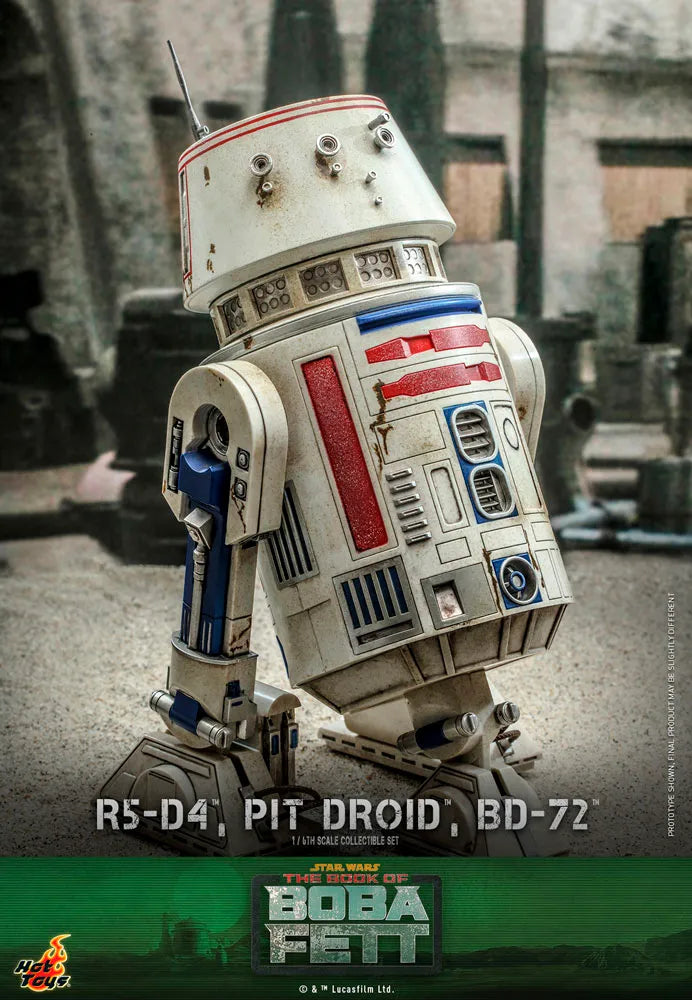 Hot Toys Star Wars R5-D4 Pit Droid and BD-72 The Book of Boba Fett
