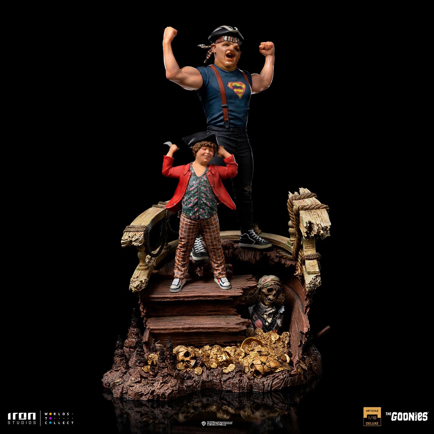Iron Studios Goonies Sloth And Chunk Deluxe Version
