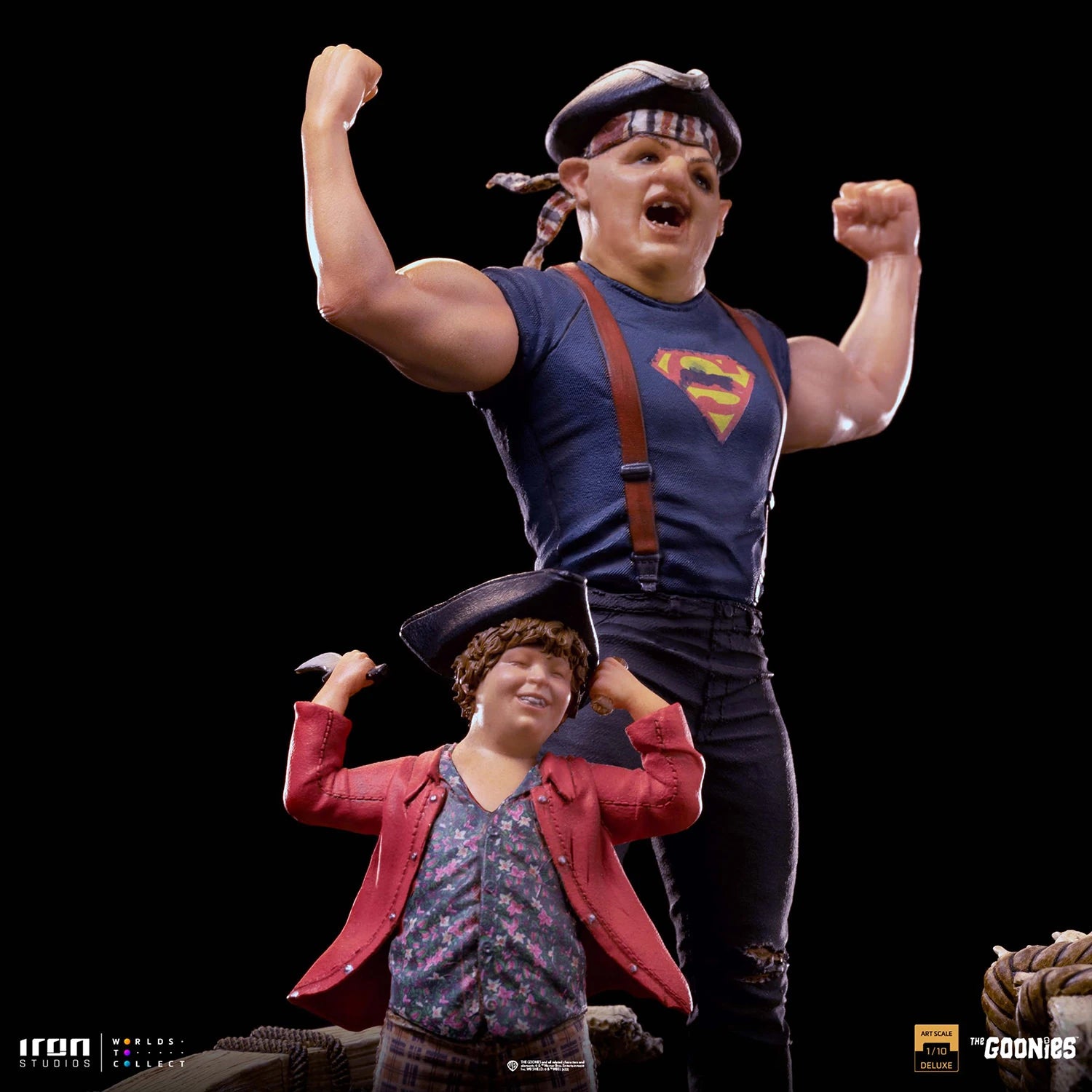 Iron Studios Goonies Sloth And Chunk Deluxe Version