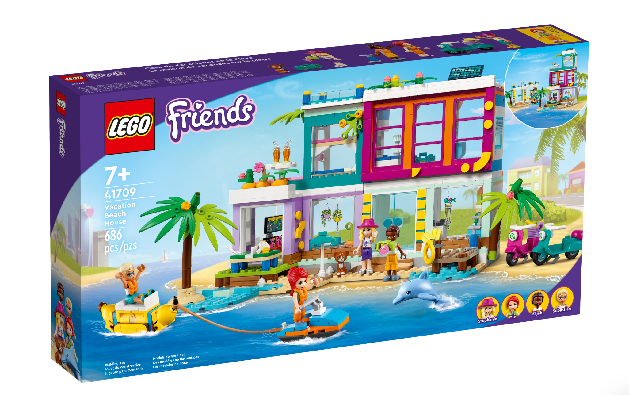 Lego Friends Casa de Verano en la Playa 41709