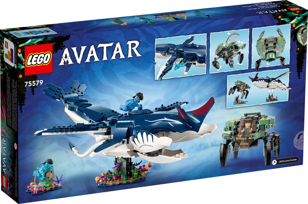 Lego Avatar Payakan El Tulkun Y Crabsuit 75579