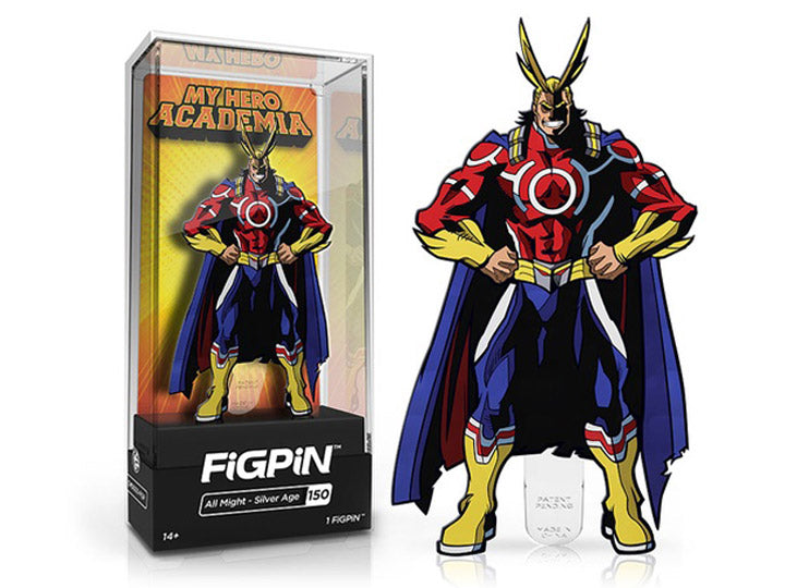 FIGPIN MY HERO ACADEMIA ALL MIGHT SILVER AGE 150