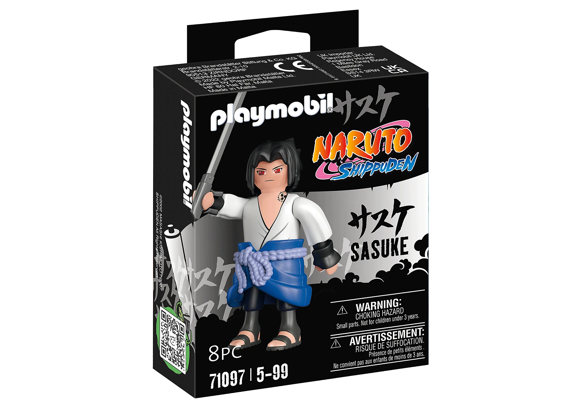 Playmobil Naruto Shippuden Sasuke 71097