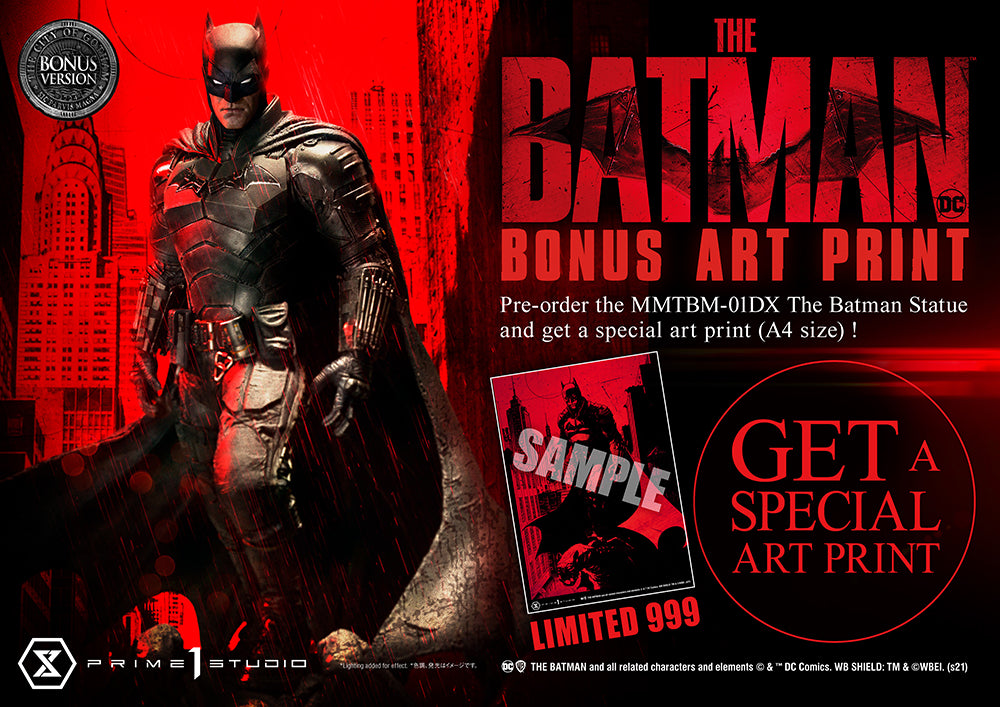 Prime 1 The Batman Special Art Edition Deluxe Bonus Version