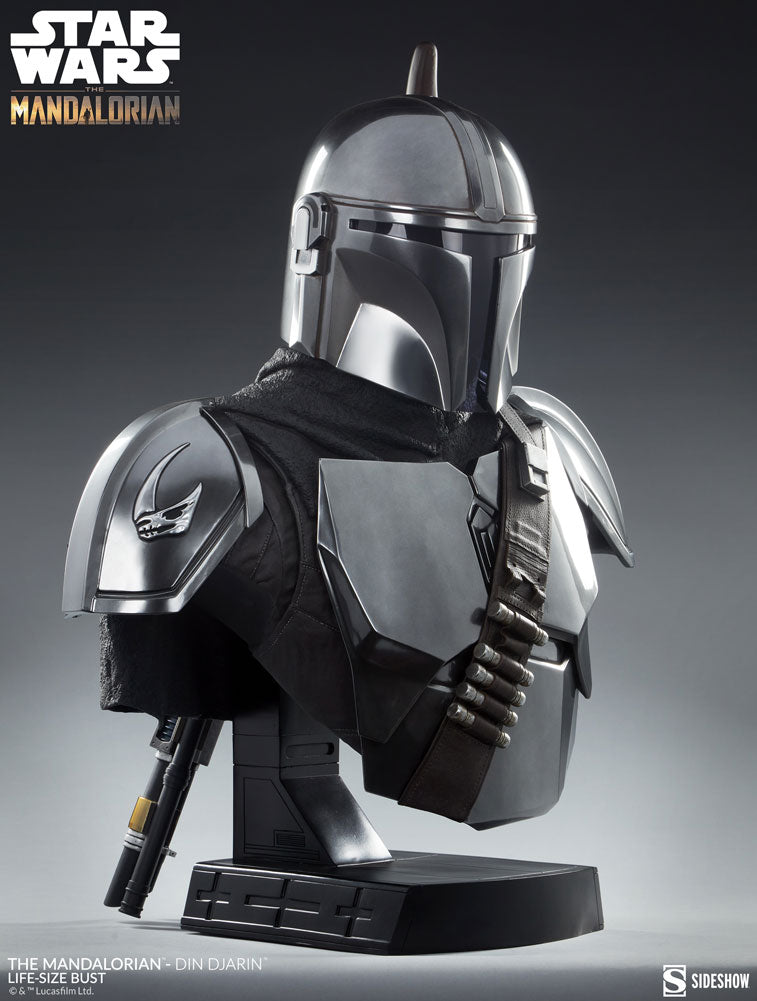 Sideshow Star Wars The Mandalorian Din Djarin Busto