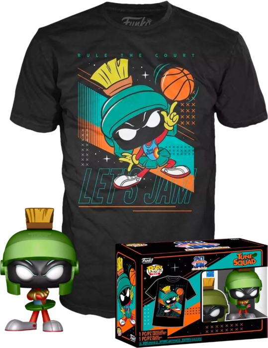 Funko Pop Box: Space Jam - Marvin The Martian And T-Shirt