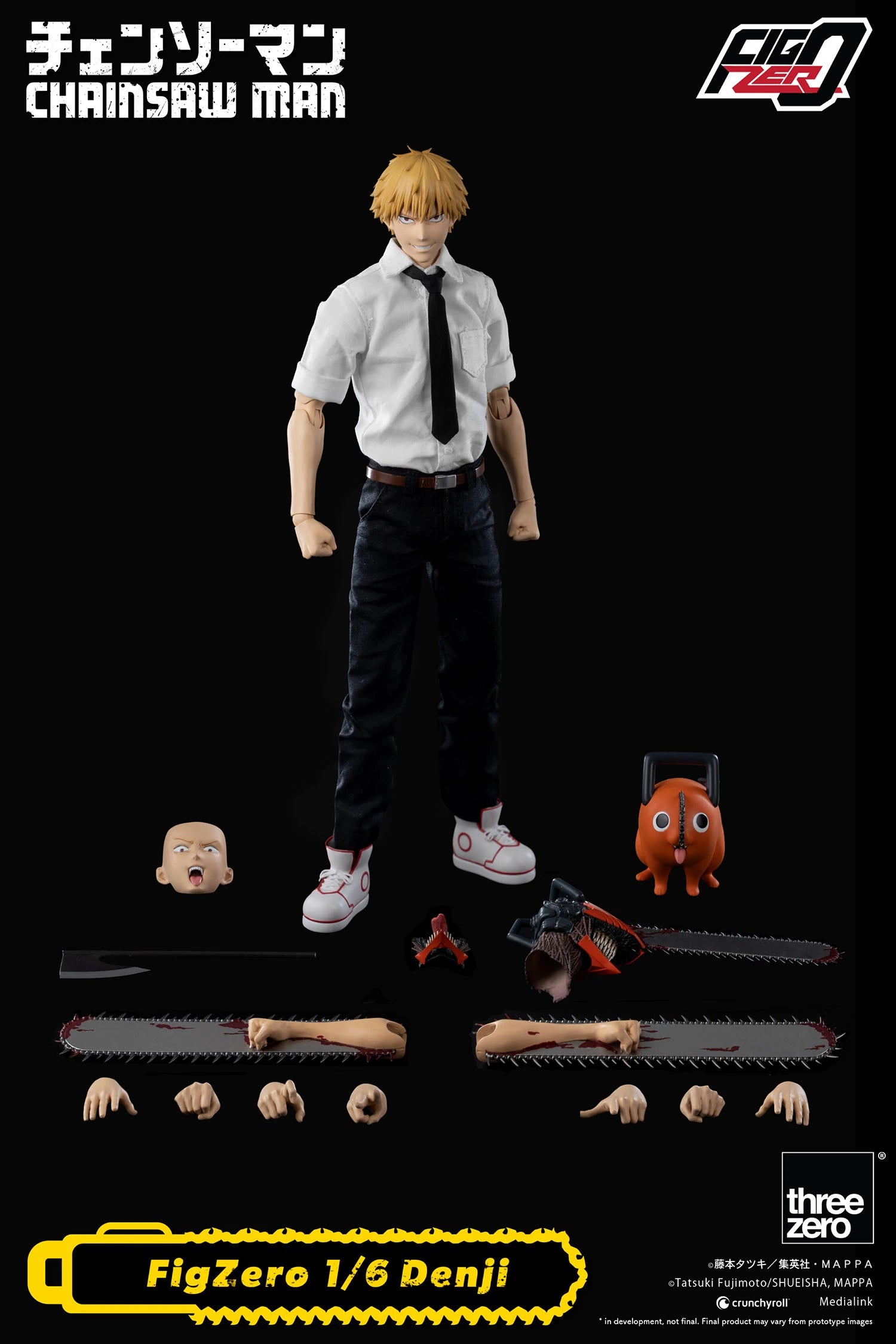Threezero Chainsaw Man Denji FigZero